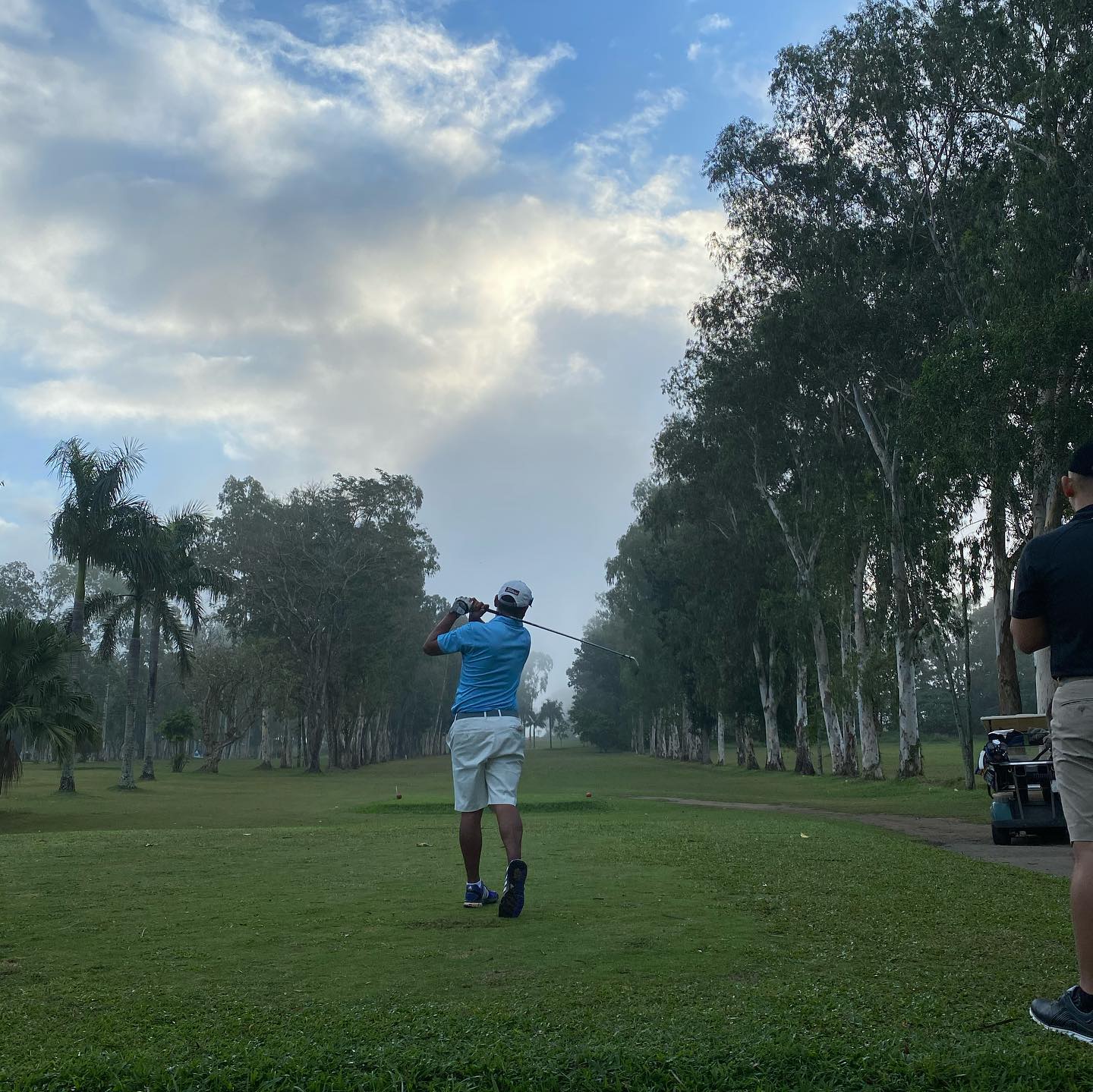 Person playing golf at Bacolod Golf & Country Club